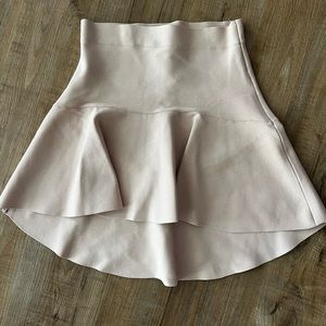 BCBG Size Small Cream Skirt